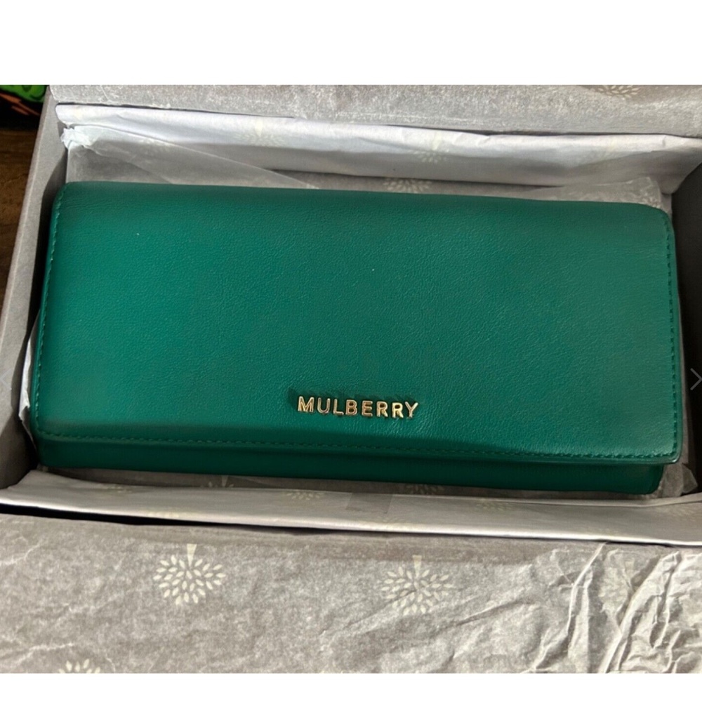 Mulberry Calf Skin Wallet